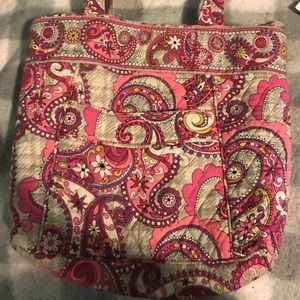DISCONTINUED Vera Bradley Paisley Meets Plaid Tote